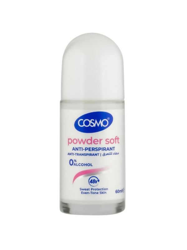 Cosmo Powder Soft Antiperspirant Roll-On - Gentle Powder Scent 60 ml