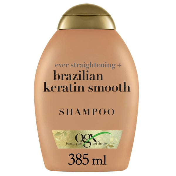 Keratin Shampoo Brazilian Straightening Smoothing Formula Ogx 385ml