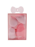 Makeup Brush and Sponge Set Droplet Sponges Cleaning Brush Salon System 4-Piece