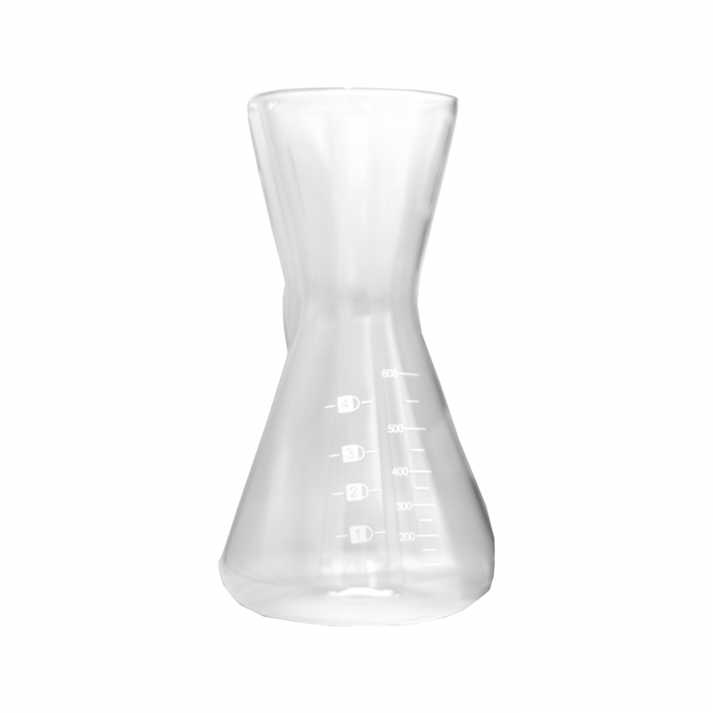 Glass Coffee Dripper Pour Over Filter Stainless Steel 600ml