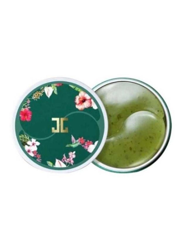 Green Tea Hydrogel Eye Patches for Hydration and Brightening by Jayjun 60 Pack