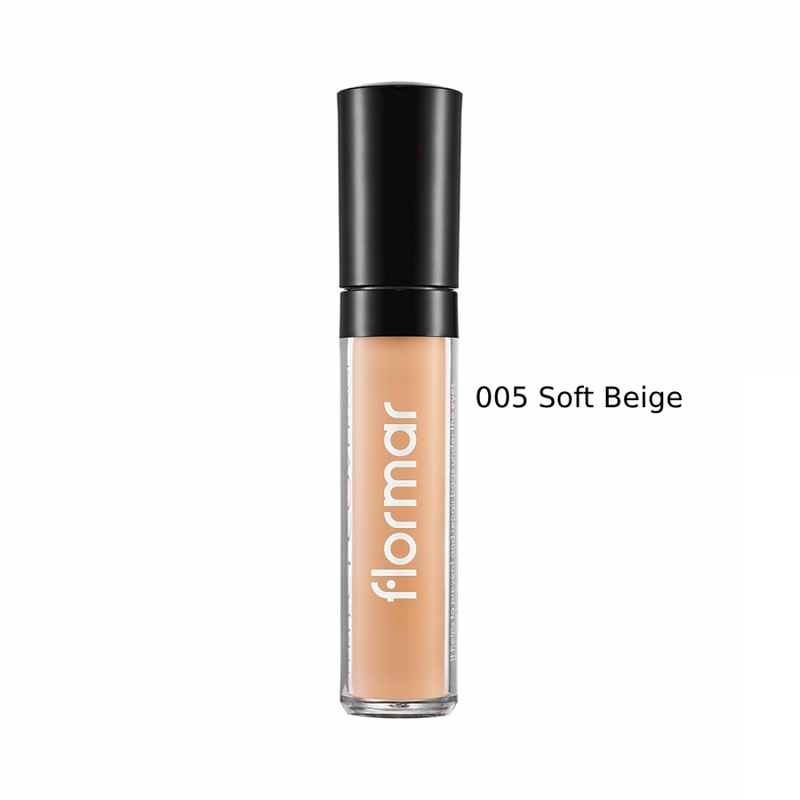 Flormar Liquid Concealer 05 Soft Beige High Coverage 5ml