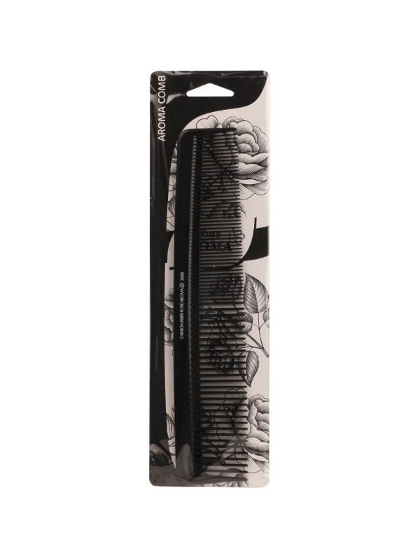 Rose Aroma Carbon Fiber Comb - Anti-Static for Normal/Curly Hair