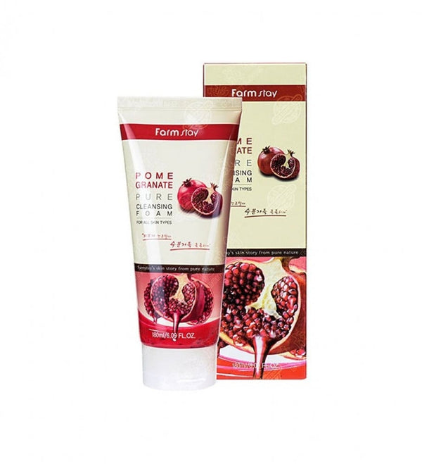 Cleansing Foam Pomegranate Hydrating Impurity Removal FarmStay 180ml