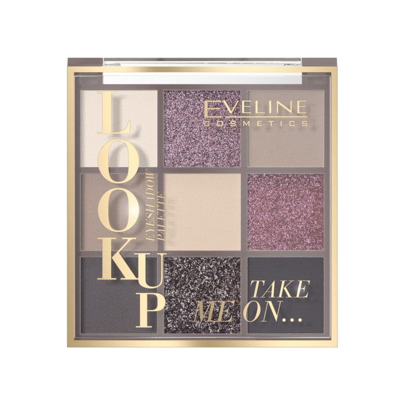 Eveline Look Up Take Me On Eyeshadow Palette 9 Shades 10.8g