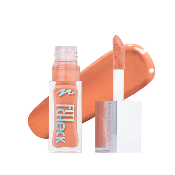 Neferte Liquid Blush, 005 Orange in Fire, 85% Skincare Ingredients