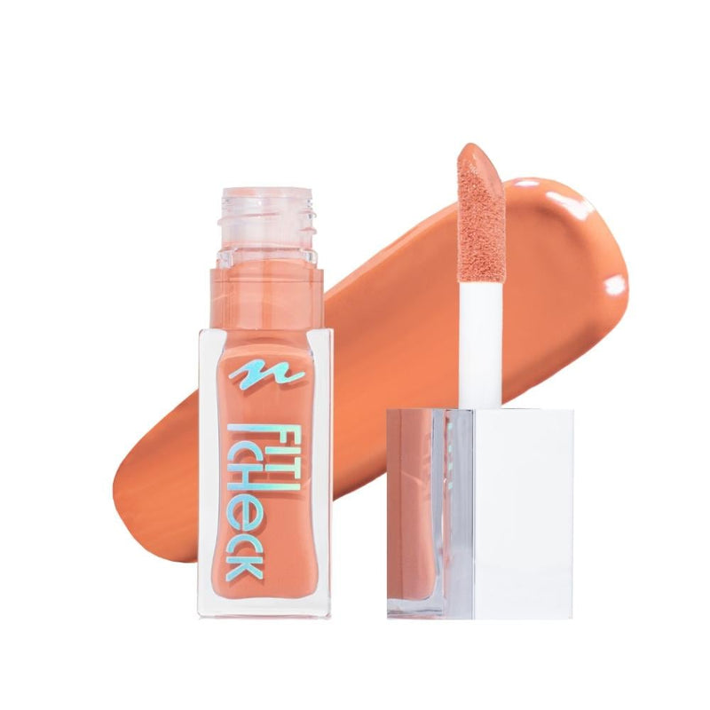 Neferte Liquid Blush, 005 Orange in Fire, 85% Skincare Ingredients