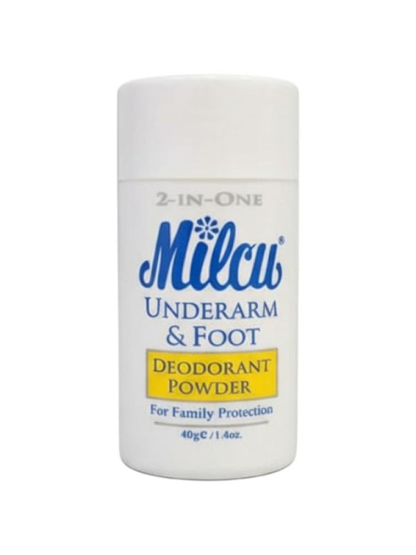 Best Deodorant Powder for Underarms & Feet Aluminum-Free Milcu 40g