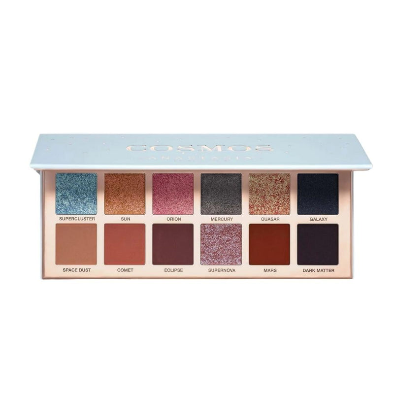 Anastasia Eyeshadow Palette Cosmos 12 Shades Shimmer Finish ABH 1 Piece