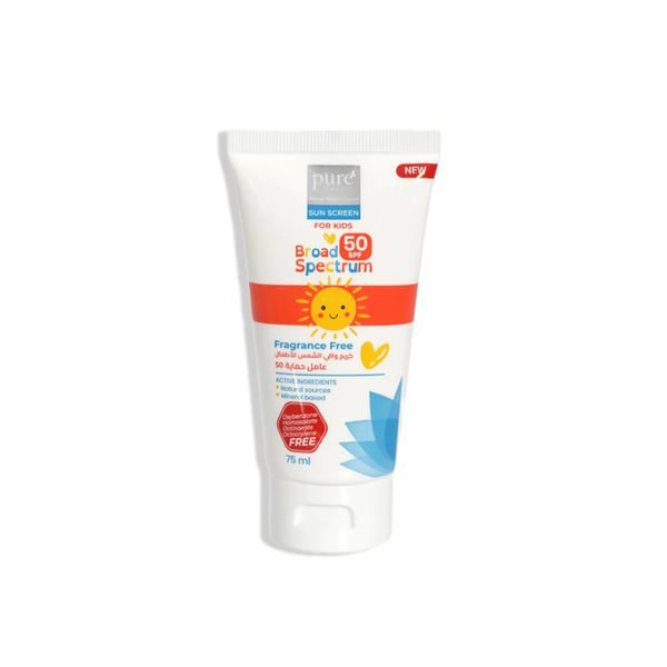 Buy Sunscreen For Kids SPF50 Sensitive Skin Protection Pure Beauty 75ml