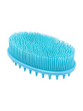 Silicone Body Brush Gentle Exfoliation Salon System Assorted Colors