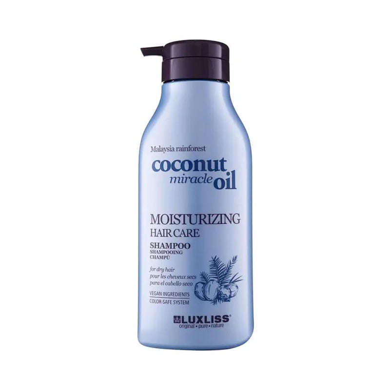 Luxliss Moisturizing Shampoo, Coconut Oil & Marula Oil, Sulfate-Free, 500ml