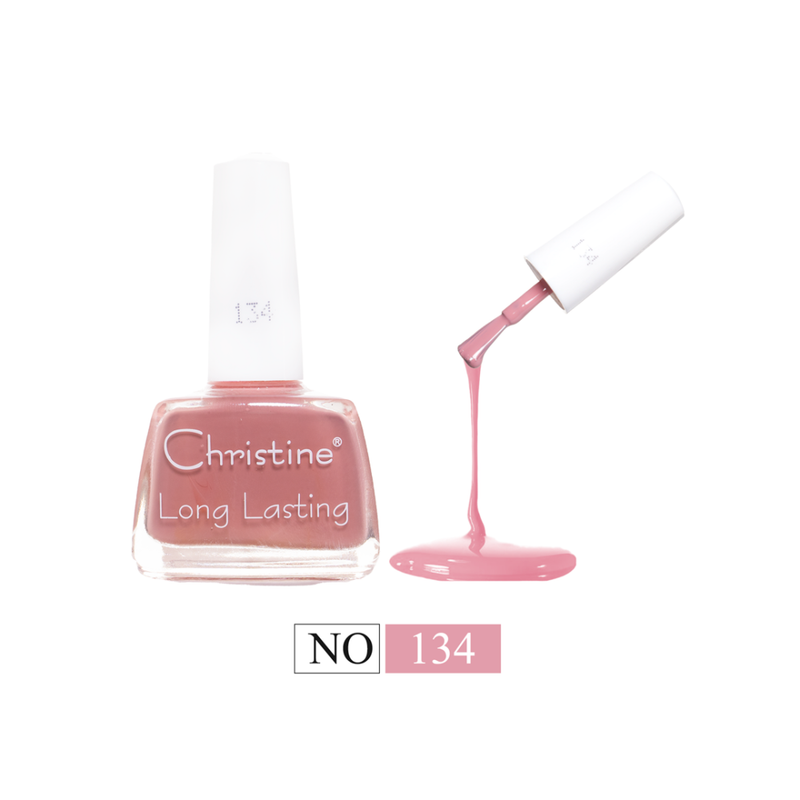 Christine Nail Polish, No. 143, Long Lasting, Glossy Finish