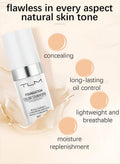TLM Color Changing Liquid Foundation - White, 30ml