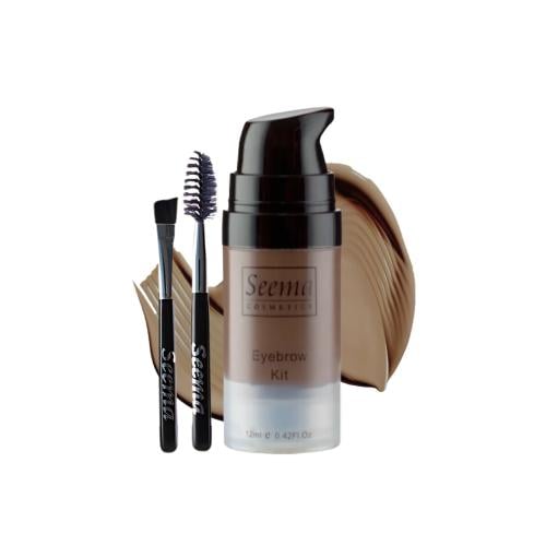 Seema Cosmetics Waterproof Eyebrow Gel - Medium Brown