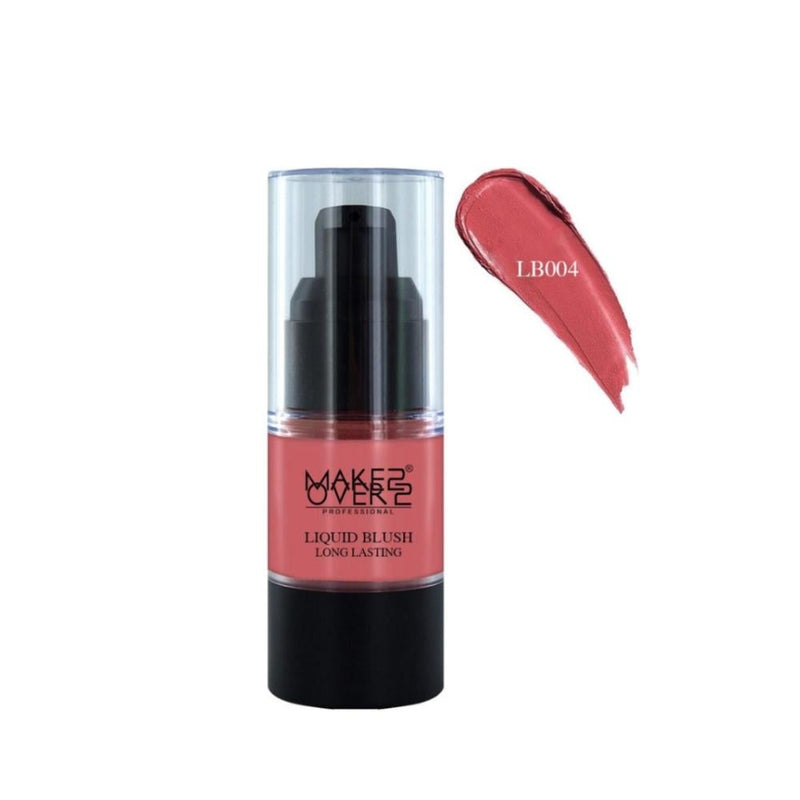 Make Over 22 Liquid Blush Long Lasting Pigmented Formula LB004
