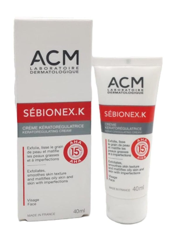 Acm Sebionex K Exfoliating Cream for Oily Skin - 40ml