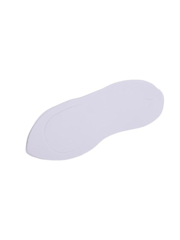 Salon System Disposable Pedicure Slippers White Foam (50 Pairs)