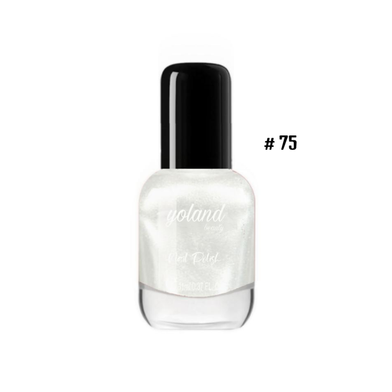Yolande Beauty Nail Polish, Quick-Drying, Glossy Finish, Shade 75