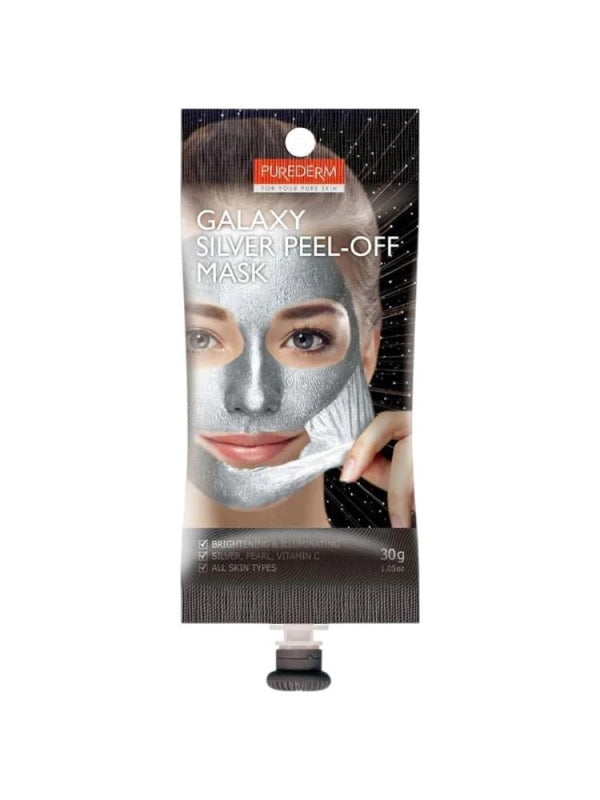 Best Peel Off Face Mask Silver Galaxy Brightening PUREDERM 30g