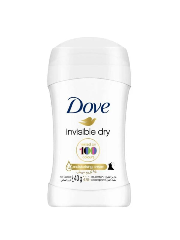Dove Invisible Dry Stick Deodorant Antiperspirant 48H Protection 40g