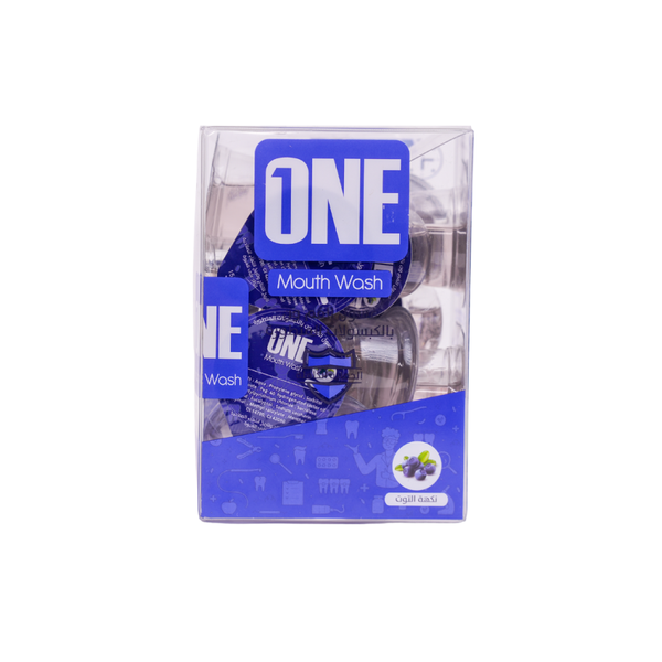 Mouthwash Capsules Blueberry Flavor Oral Hygiene Refreshing One 20 Pieces