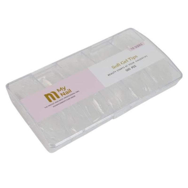 Soft Gel Nail Tips Full Cover 500pcs 10 Sizes My Nail