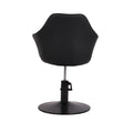 Salon System Premium Black Hydraulic Hair Cutting Chair - Model 2024