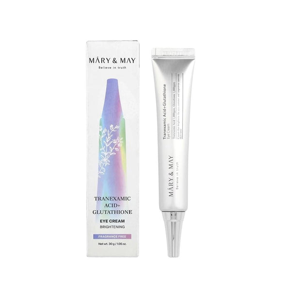Mary & May Tranexamic Acid & Glutathione Eye Cream for Dark Circles, 30g