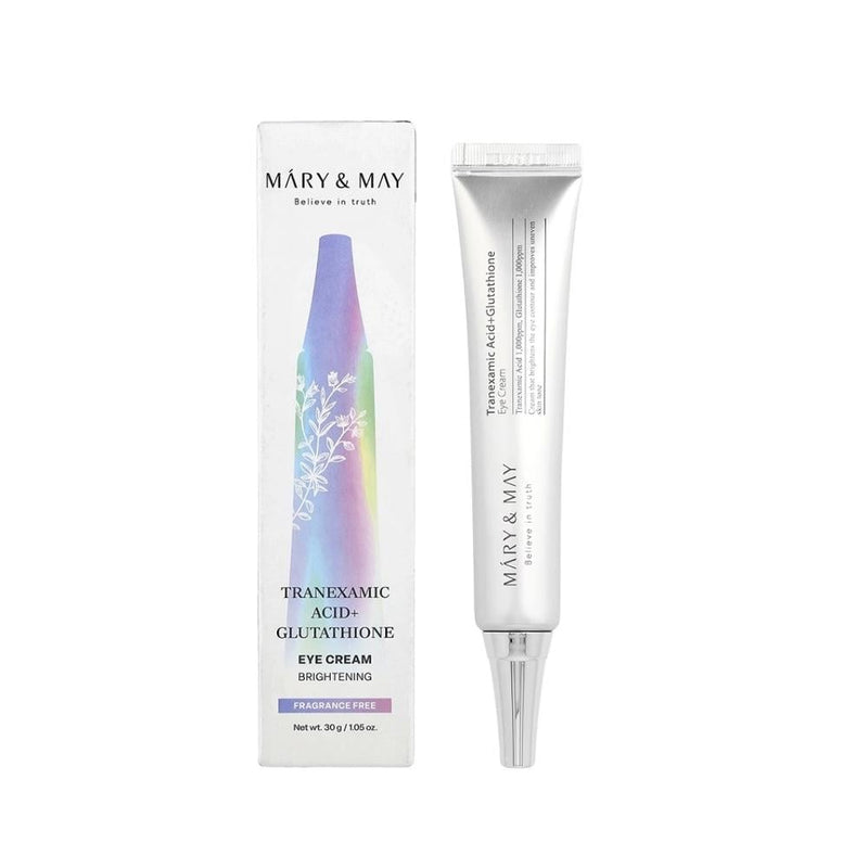 Mary & May Tranexamic Acid & Glutathione Eye Cream for Dark Circles, 30g