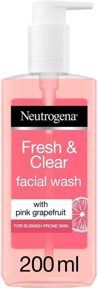 Clarifying Grapefruit Face Wash for Blemish-Prone Skin by Neutrogena 200ml