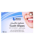 Beauty System Mint Toothpaste Tissues - 12 Tissues