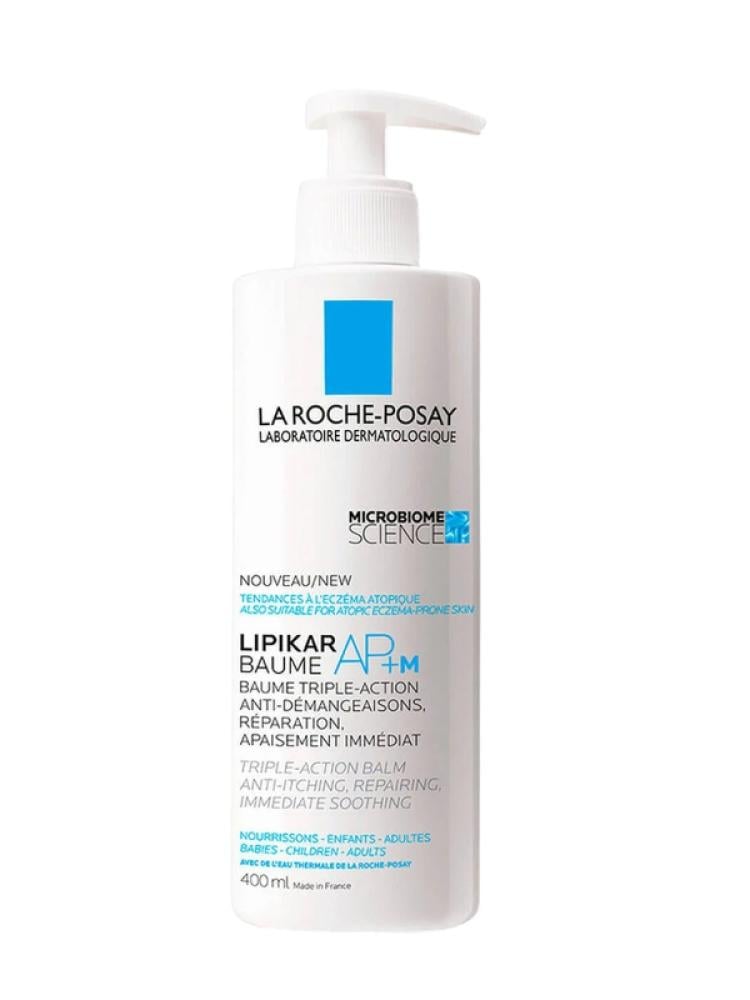 Moisturising Body Balm for Dry Sensitive Skin Lipikar Baume AP+M 400ml