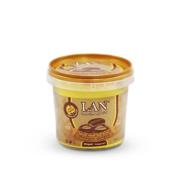 African Yellow Shea Butter Pure Natural Moisturizer Lan Organics 100ml