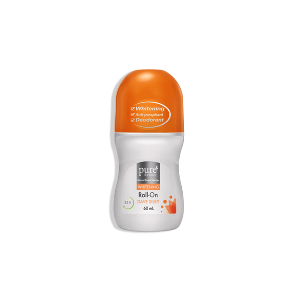 Nivea Whitening Deodorant Silky Smooth Roll-On Pure Beauty 60ml