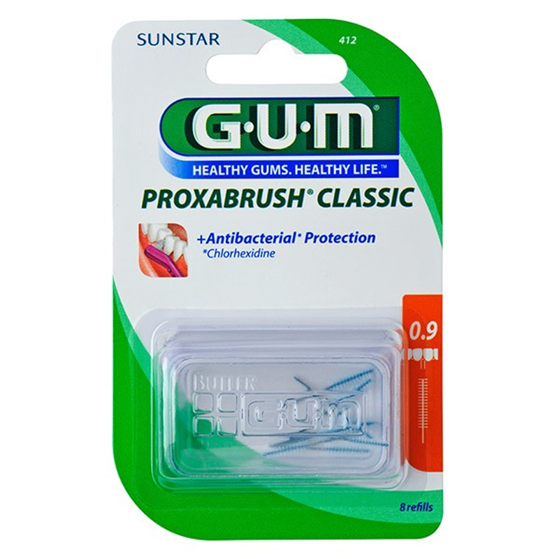 Buy Interdental Brush Refills Proxabrush Classic Ozone Gum 8 Refills
