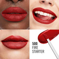 Matte Liquid Lipstick Fire Starter Long-Lasting Rimmel London 7.4ml