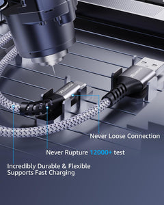 Micro USB Cable 6ft – 2-Pack High-Speed Charger