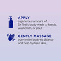 Dr. Teal's Body Wash with Epsom Salt + Melatonin - 710ml