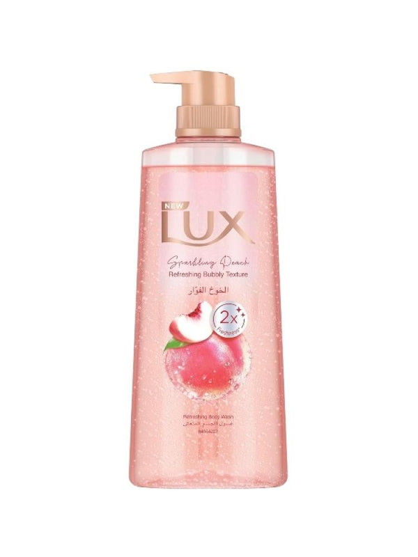 Peach Scented Body Wash Refreshing Sparkling Lux 700g