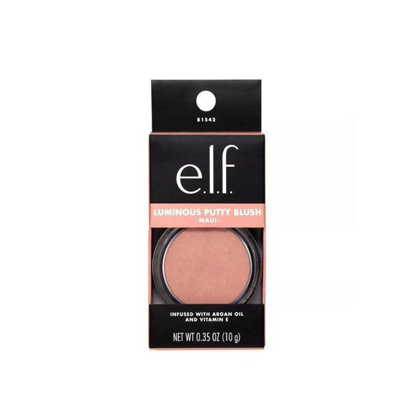 e.l.f. Creamy Shimmer Blush, Vitamin E, Argan Oil, Maui, 10g