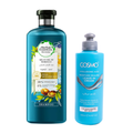 Herbal Essences Argan Oil Shampoo & Cosmo Hyaluronic Acid Leave-In Set for Damaged Hair