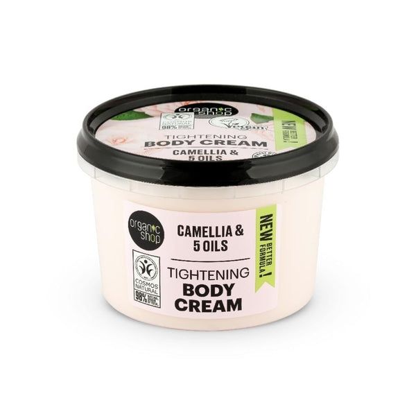 Top Rated Body Cream Camellia & 5 Oils Tightening Organic Shop 250ml