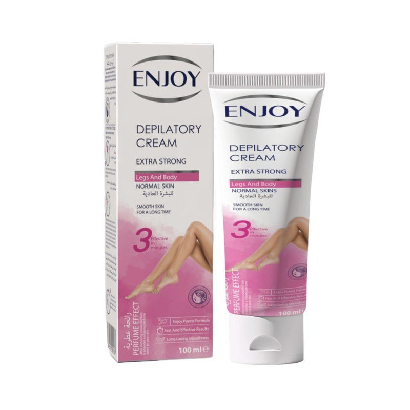 Enjoy Hair Removal Cream for Body and Legs, Normal Skin, 100ml