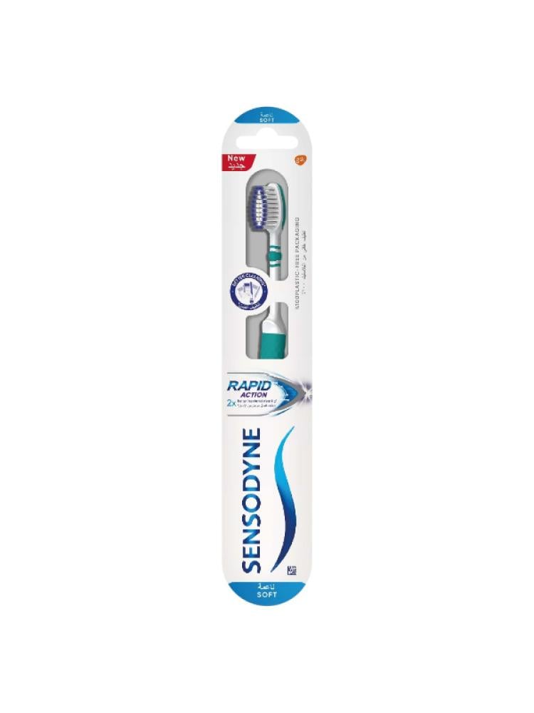 Best Soft Toothbrush for Sensitive Teeth Sensodyne Rapid Action Assorted