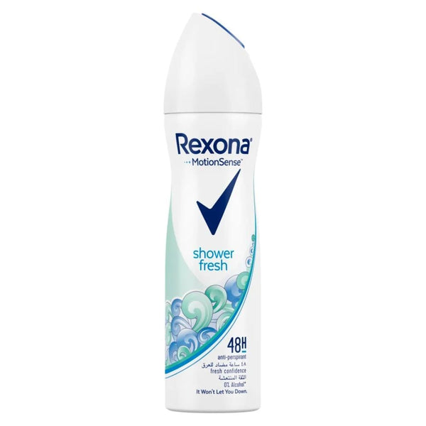 Deodorant Spray for Women Shower Clean Freshness Rexona 150ml