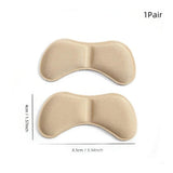 Soft Heel Pad for Shoes Friction Reduction & Comfort Model 423-7