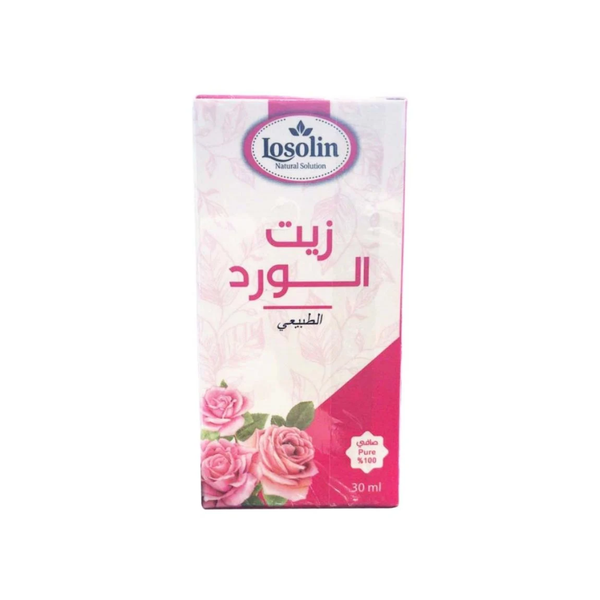Rose Oil for Face Skin and Hair Hydrating Multi-Use Luzline 30ml