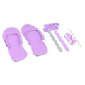 Pedicure Set Professional Salon System Complete Kit Purple Home Foot Care
