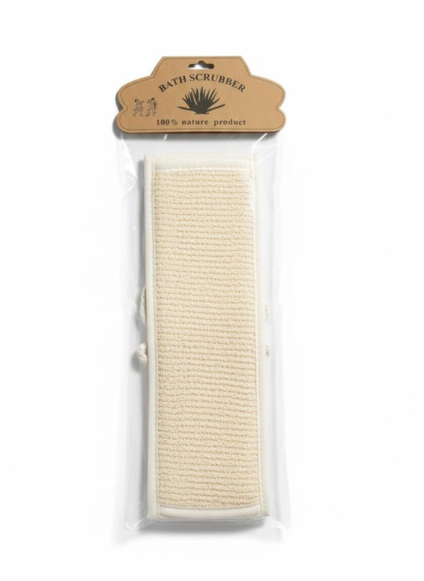 Exfoliating Back Scrubber Natural Fiber Bath Accessory